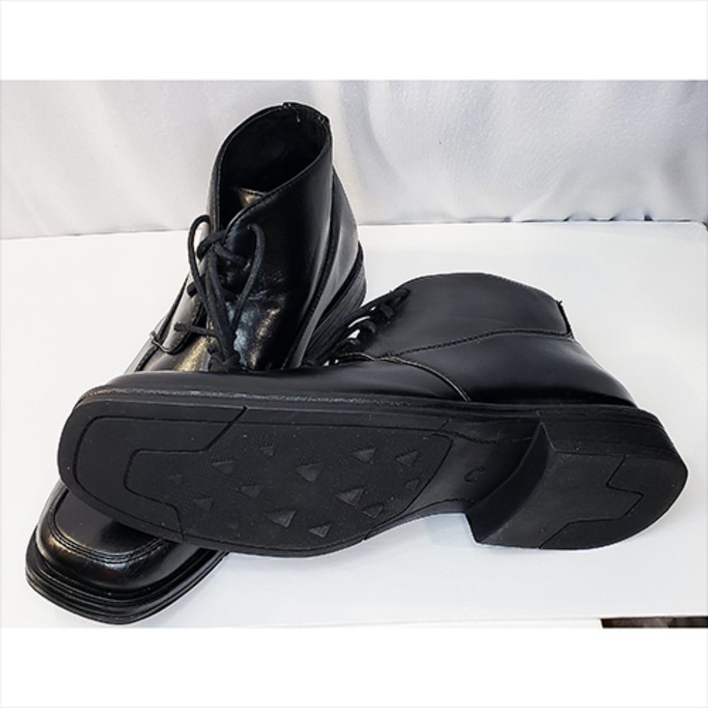Morenza Men’s Business, Casual, Dress, Ankle Boots Square Toe Shoes Pre-Owned - Picture 10 of 12